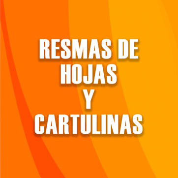 Resma de Hojas y Cartulinas